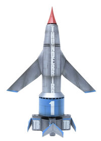 AIP10001 Thunderbird 1 Model Kit