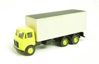 AM6C-01 AEC Mercury 6-wheel van with yellow cab & cream body