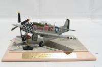 AN32224 North American P-51D Mustang United States Army Air Force 44-72218/WZ-I Named Big Beautiful Doll Col John Landers, 84th FS/78th FG, 8th Air Force (W/Diorama Base and Pilot Figure)