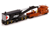 7525 200 ton crane with tender CP Rail