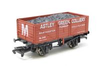 7-Plank Open Wagon - 'Astley Green Colliery' 245  - special edition of 100 for the Astley Green Mining Museum