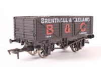 7 plank open wagon 'Brentnall & Cleland' No.7004 in black livery