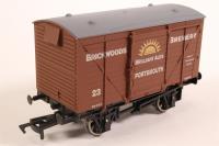 LMS 12T Single Vent Van - 'Brickwoods Brewery' - Special Edition of 165 for Wessex Wagons