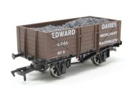 B000Davies 5-Plank Open Wagon "Edward Davies" - Special Edition for West Wales Wagon Works