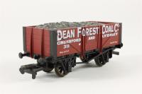 B000Dean 5-Plank Open Wagon - 'Dean Forest Coal Co.' - Hereford Model Centre special edition