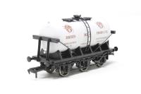 B000DriedM 6 Wheel Tank Wagon 'Dried Milk products' - Limited Edition for Burnham and District MRC