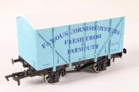 B000Falmouth BR Yellow Spot Insulated Van - 'Famous Cornish Oysters Fresh From Falmouth' - Special Edition for Burnham & District MRC