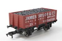 B000JamesTaylor 5 plank open wagon "James Taylor & Co, Toddington" 23 - Limited Edition for GWSR