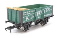B000LUFF 5 Plank coal wagon "R.J. Luff and Co" limited edition for Buffers
