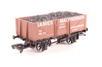 B000MACPHERSON 6 Plank Coal wagon "James Macpherson"