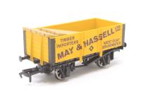 B000MAYHAS 5-Plank Open Wagon - 'May & Hasell' - special edition of 104 for Burnham & District MRC
