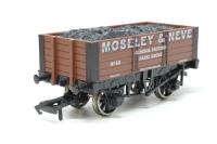 B000Moseley 5 Plank open wagon - 'Moseley & Neve' 50 - Special edition of 100 for the Hazel Grove MRS