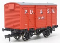 Single vent van - 'PD & SW' No. 51 - special edition of 155 for Wessex Wagons