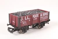 B000Peate 5-Plank Open Wagon - "J. L. L. Peate & Sons" Special Edition for Welshpool and Llanfair Railway