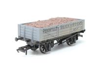 B000Penwyllt 4 Plank open wagon 'Penwyllt Silica Works' - limited edition for David Dacey Model Shop