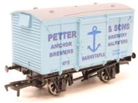 LMS 12T Single Vent Van - 'Petter & Sons Anchor Brewery' - Buffers Special Edition