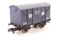 BR Ventilated Van - 'Royal Navy Stores' - Special edition of 200 for Hythe Kent Models