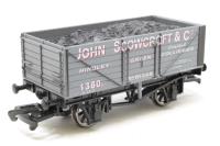 7-Plank Open Wagon - 'John Scowcroft & Co.'  - special edition of 100 for Astley Green Colliery Museum