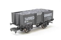 B000Shap 5-Plank Open Wagon - 'Shap Tarred Granite' - special edition of 50 for Oliver Leetham