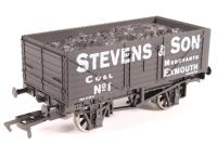 7-Plank Open Wagon - Stevens & Son - Special Edition for Buffers
