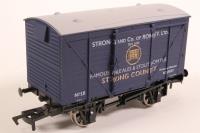LMS 12T Single Vent Van - 'Strong & Co.' - Special Edition of 166 for Wessex Wagons