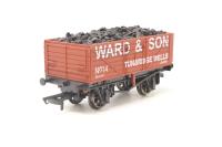 B000Ward 7-plank open wagon - 'Ward & Son' No. 14 - Limited edition for Ballards