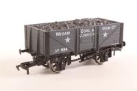 B000Wigan 5-Plank Wagon - 'Wigan Coal Corporation' 126 - Special Edition for Astley Green Colliery Museum