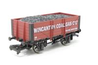 B000WinCoal 5 Plank Wagon ' Wincantons Coal Gas' - Limited Edition for Burnham and District MRC