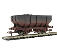 21t hopper wagon in BR livery weathered.