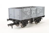 7 Plank Open Wagon 'Burn Coop Coal CWS' Special Edition for Wessex Wagons