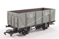 B266 9-plank mineral wagon in BR grey