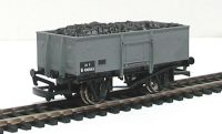 B358 13 Ton high steel wagon in BR grey with load B490563