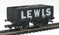 7-plank open wagon "Lewis, Merthyr Colliery"
