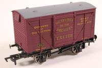 LMS 12T Single Vent Van - 'Heavitree Brewery' - Wessex Wagons Special Edition