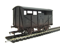 Cattle wagon 13818 in GWR grey livery - weathered