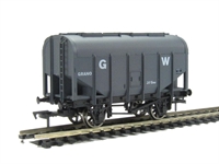 Bulk grain wagon in GWR grey