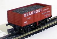 7-plank open coal wagon "Beaumont & Co. Ltd coal merchants, Ipswich"