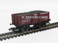 B522b 5-plank open coal wagon "R.Webster & Sons"