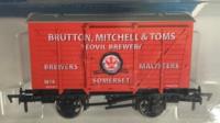 LMS 12T Single Vent Van - 'Brutton, Mitchell & Toms' - Burnham & District MRC Special Edition