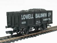 B670 9 plank mineral wagon "Lowell Baldwin, Bristol"