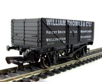 7 plank wagon in William Thomas livery with brick load