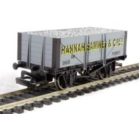 B733 5 plank wagon in "Hannah Samwell" Fowey livery with granite load