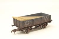 B761AW 4 plank open wagon 44404 in GWR grey - weathered