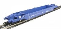 KQA Intermodal pocket wagon in blue (pristine). 84 70 4907 070-3