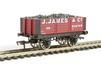 B812 5 plank private owner wagon "J. James of Exeter"