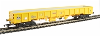 JNA 'Falcon' bogie ballast wagon in Network Rail yellow - NLU 29047