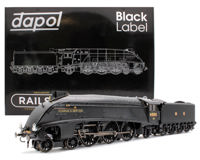 BL-001-009 Black Label Class A4 Charles Newton Wartime Black Unvalanced 4-6-2 No.4901 Steam Locomotive - DCC Sound & Smoke