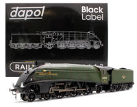 BL-001-014 Black Label Class A4 Dwight D. Eisenhower BR Green (Late Crest) Unvalanced 4-6-2 No.60008 Steam Locomotive - DCC Sound & Smoke