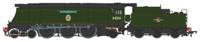BL-002-007 Black Label West Country Winston Churchill 34051 BR Green Totem Steam Locomotive - DCC Sound & Smoke
