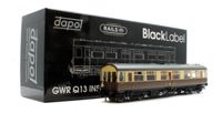 BL-201-006 Black Label GWR Great Western Q13 Inspection Saloon, GWR Chocolate & Cream (Twin Cities) 80972